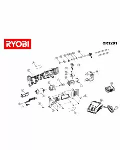 Buy A Ryobi CR1201 Spare part or Replacement part for Your Saws and Fix Your Machine Today